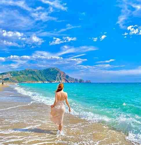 Plaża Kleopatry w Alanii